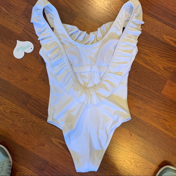 Sugar Coast One Piece Ruffle Swimsuit - Picture 6 of 8